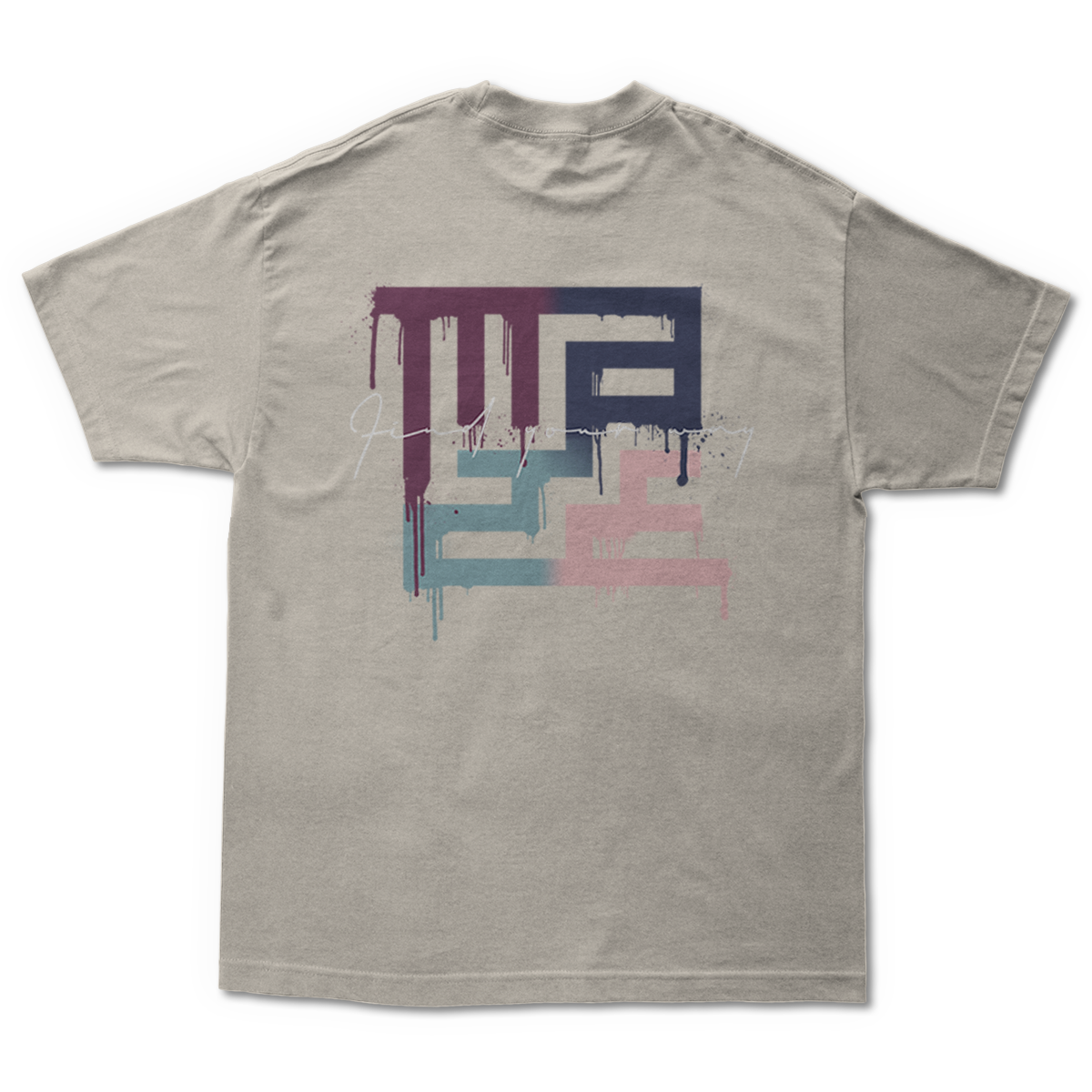 Dripping MAZE (oversized)